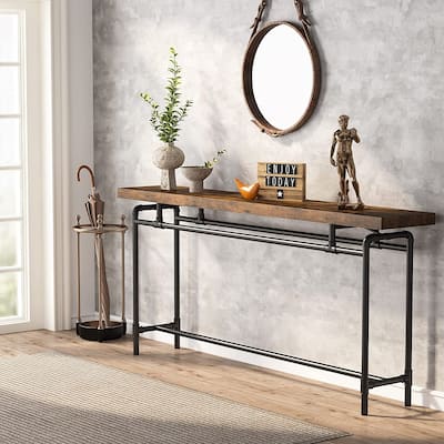 70.9" Console Tables for Living Room, Sofa Tables Behind Couch