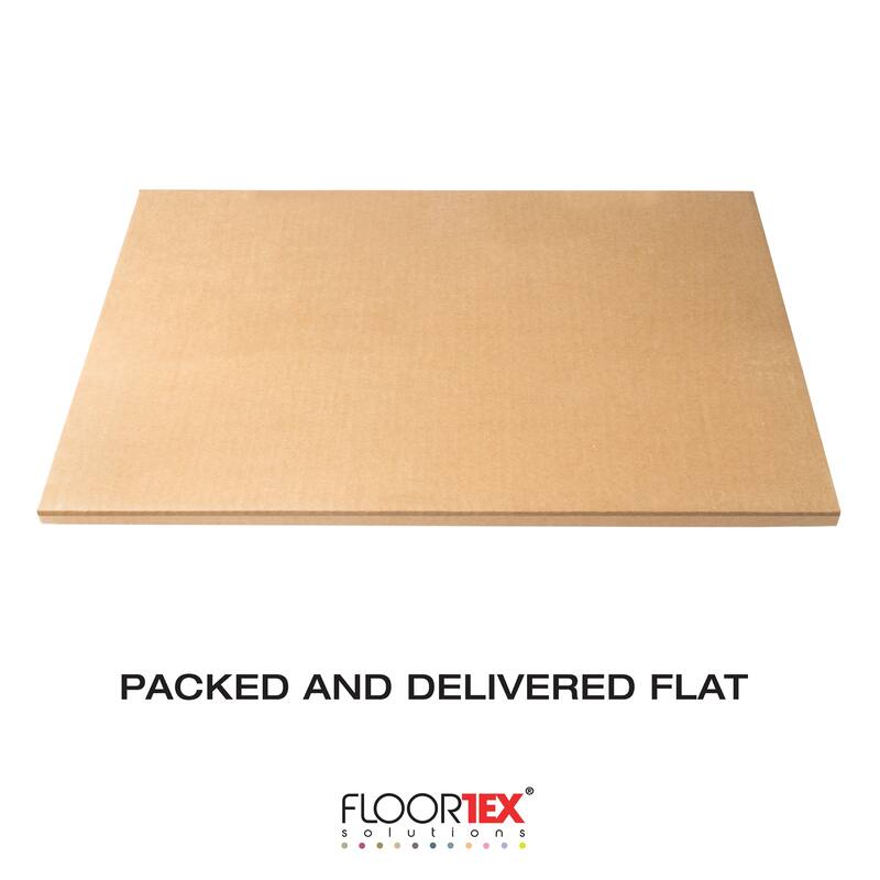 Valuemat® Plus Polycarbonate Rectangular Chair Mat for Low Pile Carpets - 30" x 48"