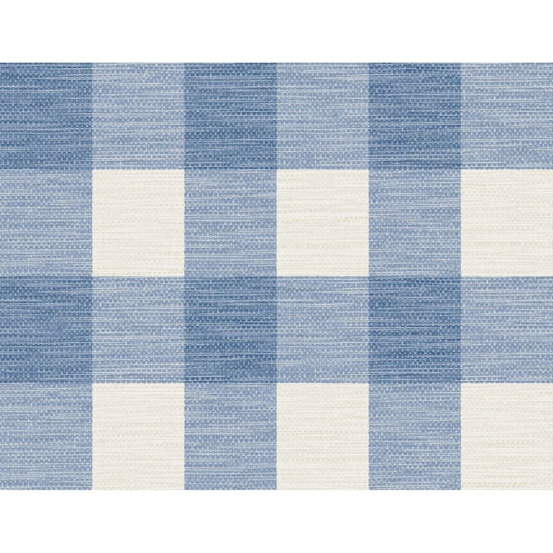 Seabrook Designs Lillian August Rugby Gingham Unpasted Wallpaper