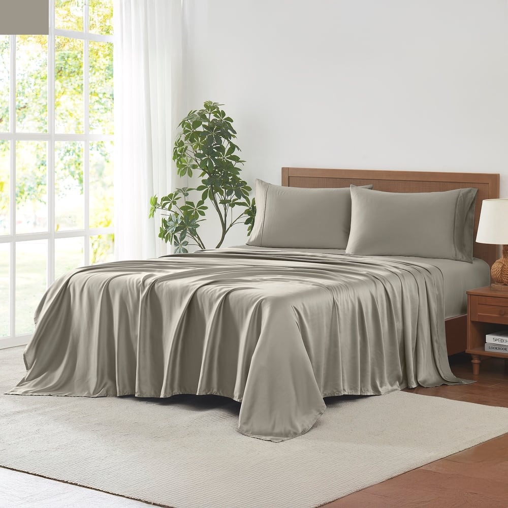 Modern Threads 100% Tencel Lyocell 4-Piece Sheet Set