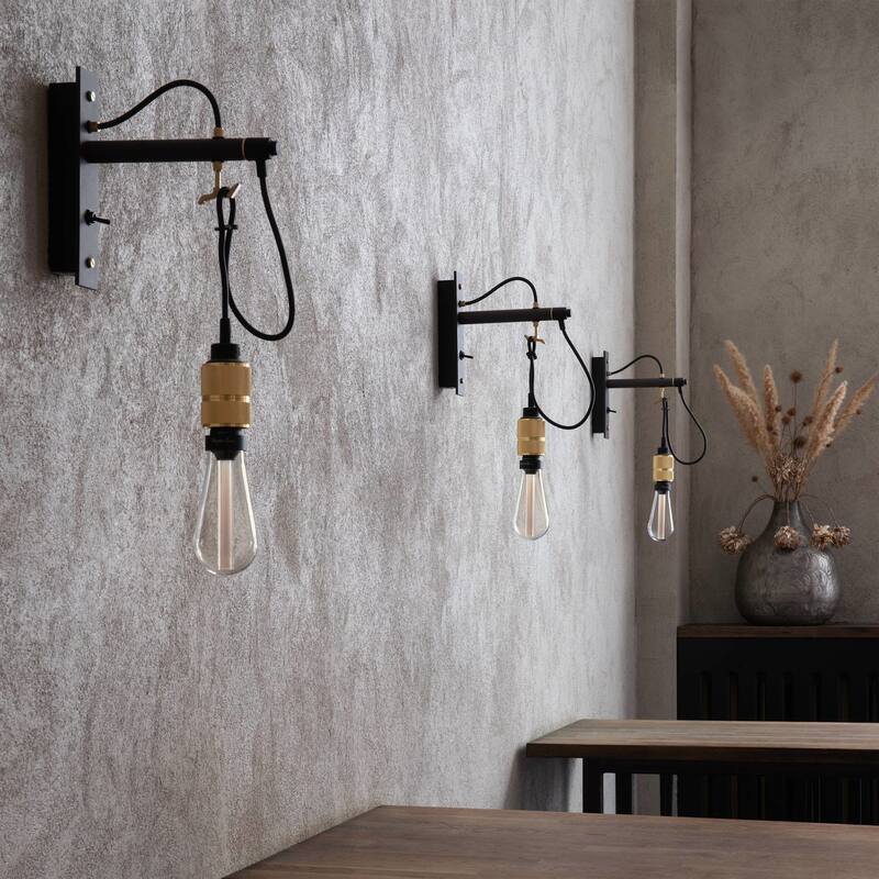 Buster + Punch NHW-18338 Hooked 36" Tall x 2" Wide Modern Industrial