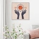 preview thumbnail 50 of 62, Alchemy, Boho Sun and Moons Modern Blue Canvas Wall Art Print for Bedroom