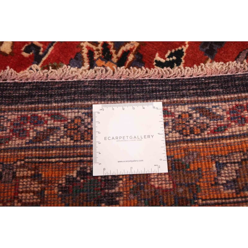 ECARPETGALLERY Hand-knotted Andelz Red Wool Rug - 4'9 x 8'2