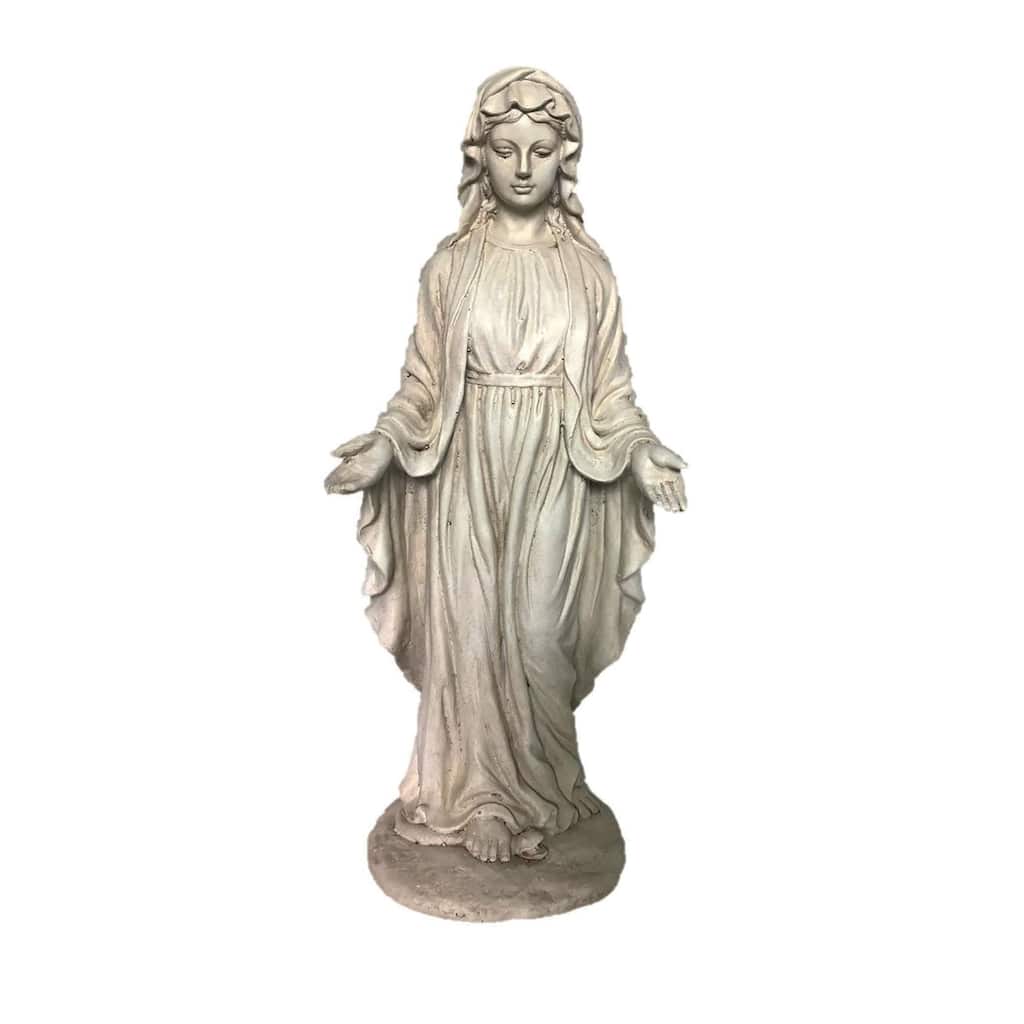 30" Cold Cast Virgin Mary