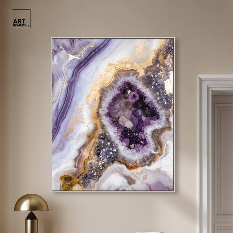 Amethystine Dream II Canvas by Art Remedy