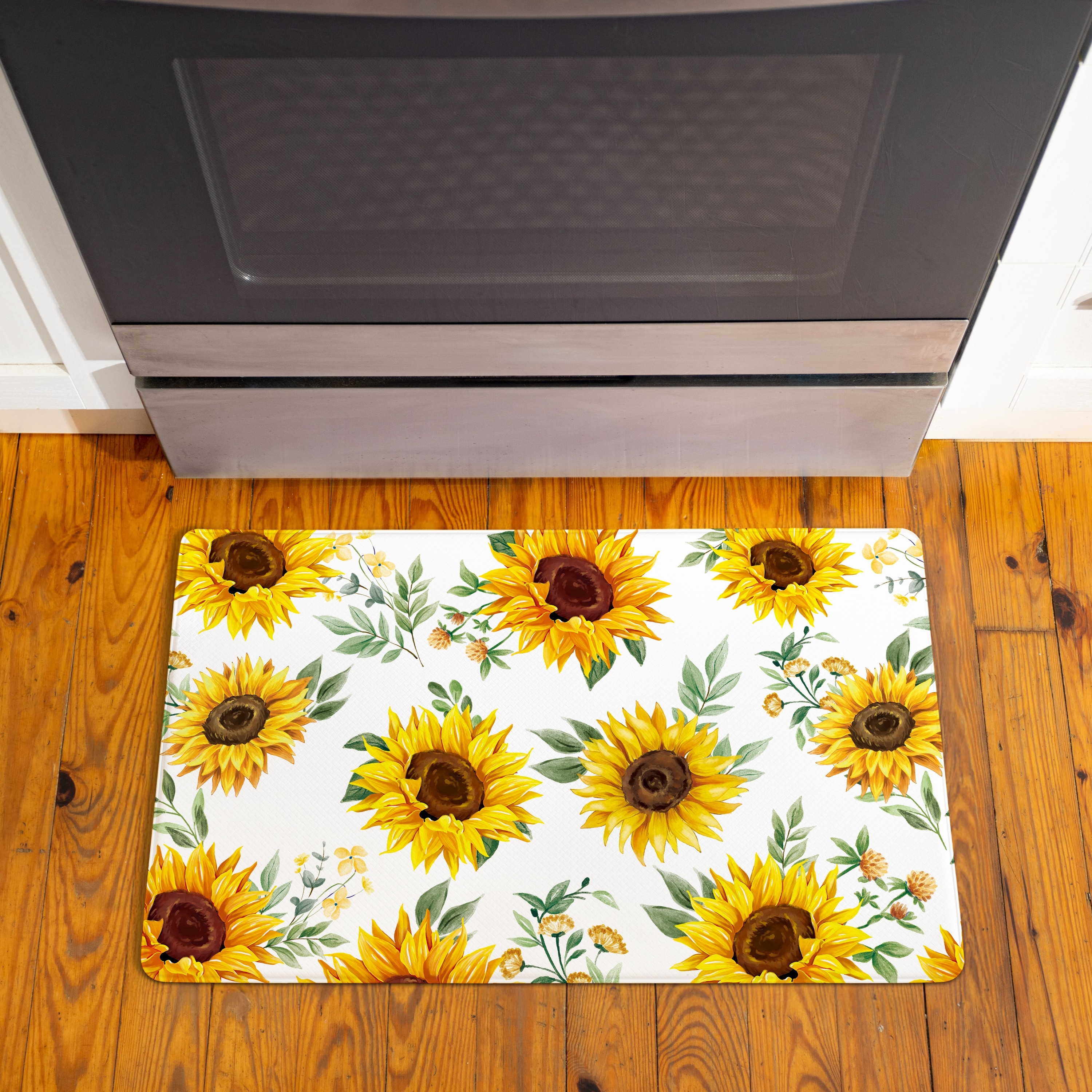 Sunflower Anti-Fatigue Door Mat - 30" x 18"