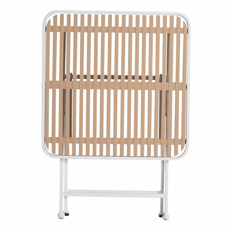 Folding Square Table - Indoor/Outdoor PP & Metal