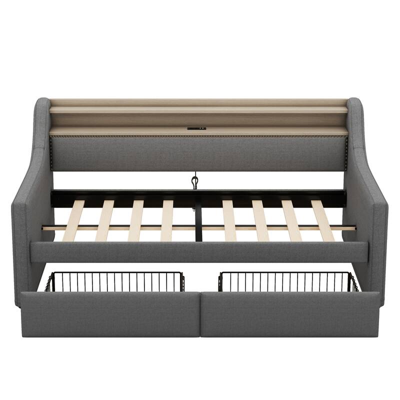 WW Twin Size Daybed with Storage Drawers