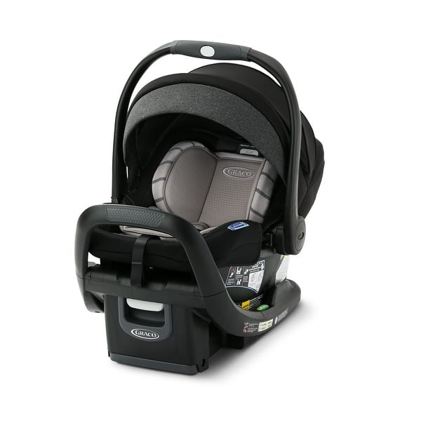 slide 2 of 6, Graco SnugRide SnugFit DLX Infant Car Seat, Maison