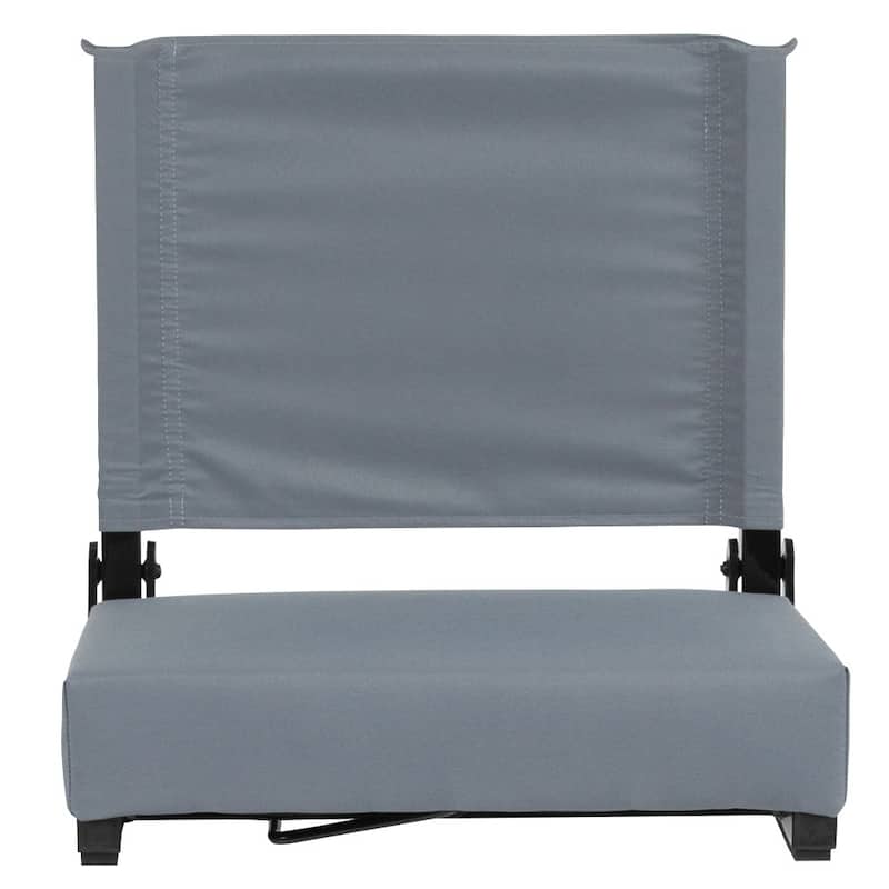 Ultra-Padded Stadium Chair - 18"W x 14"D x 18"H - 18"W x 14"D x 18"H