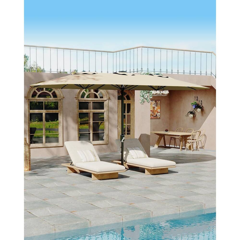 Coromose 13ft Large Patio Umbrella, for Pool Deck Garden Backyard