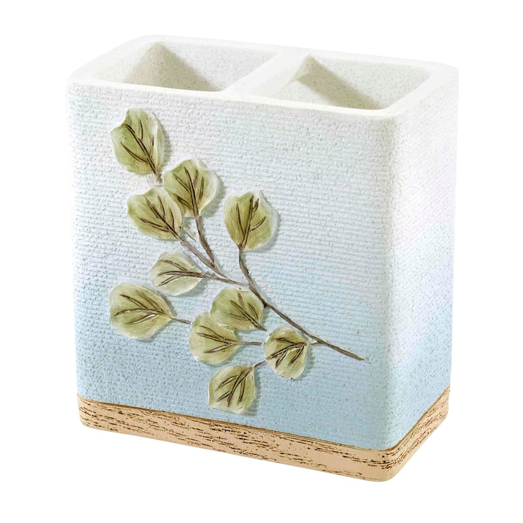 Avanti Linens Ombre Leaves Toothbrush Holder - Multicolor - Toothbrush Holder