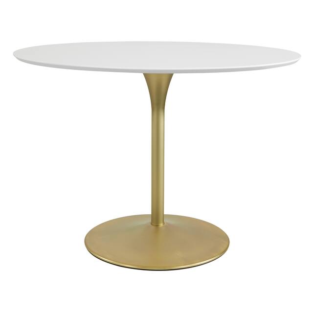 41.25" x 41.25" Flower Round Dining Table