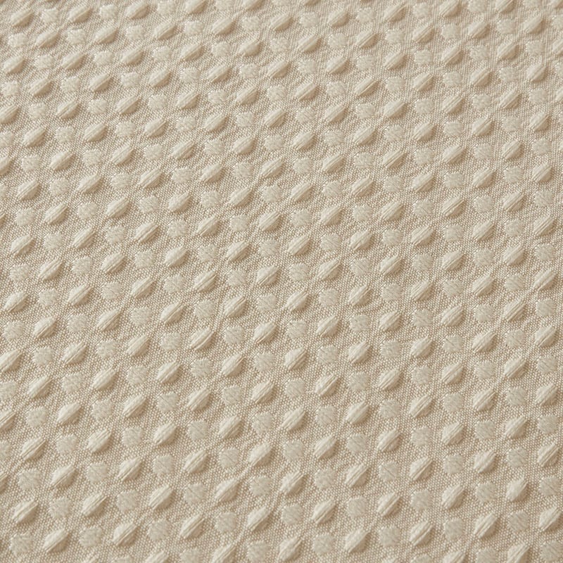 Madison Park Arbor Waffle Waffle Shower Curtain
