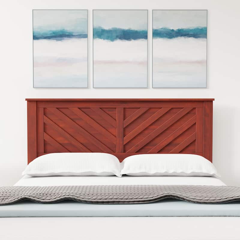 LaFerme Wood Headboard - Queen - Cherry