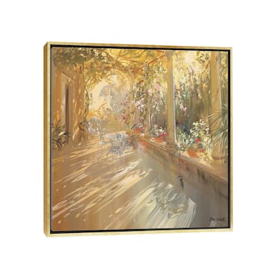 iCanvas "Under The Arbor" by Laurent Parcelier Framed Canvas Print