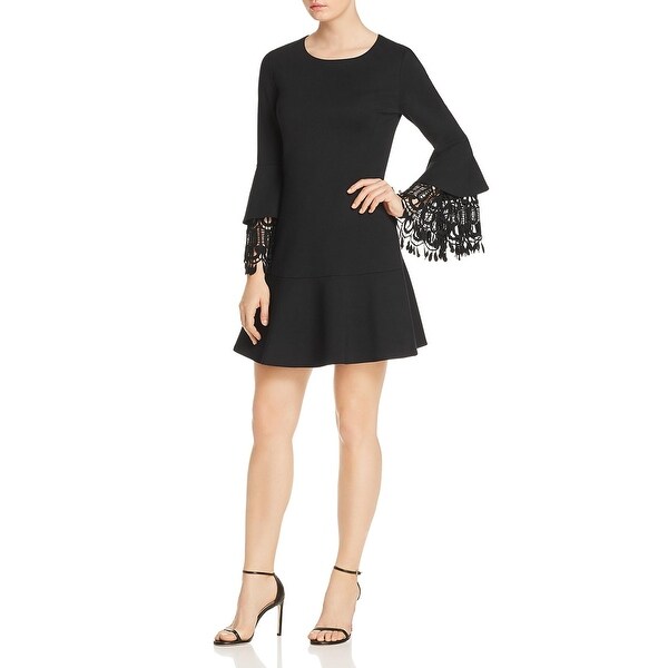 bell sleeve cocktail dress