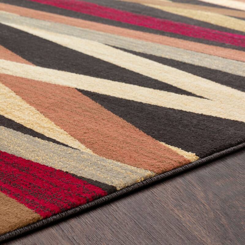 Artistic Weavers Gwinnett Abstract Stripes Area Rug