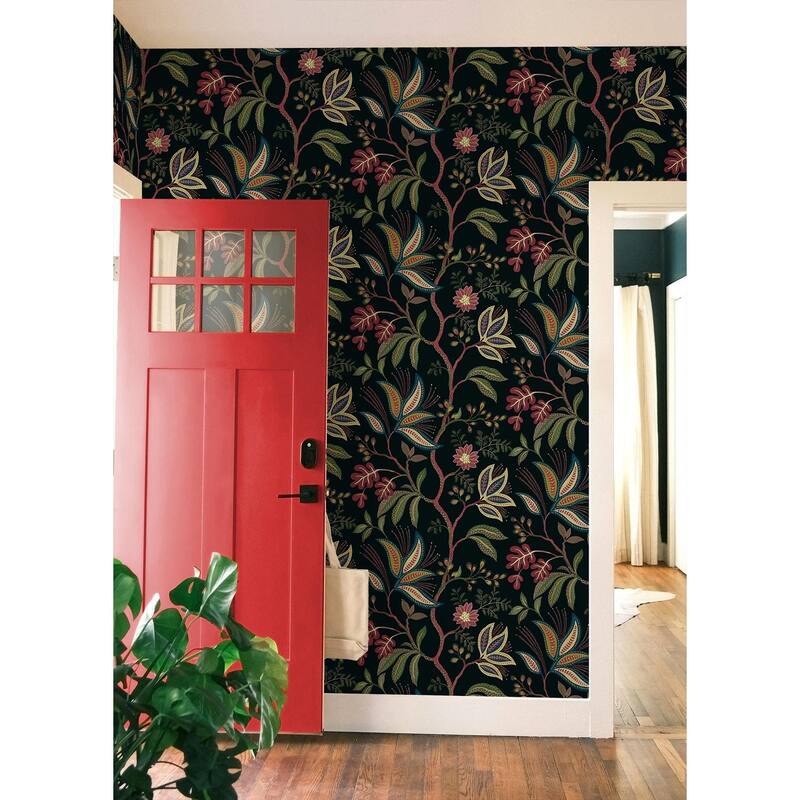 NextWall Forest Flourish Peel and Stick Wallpaper