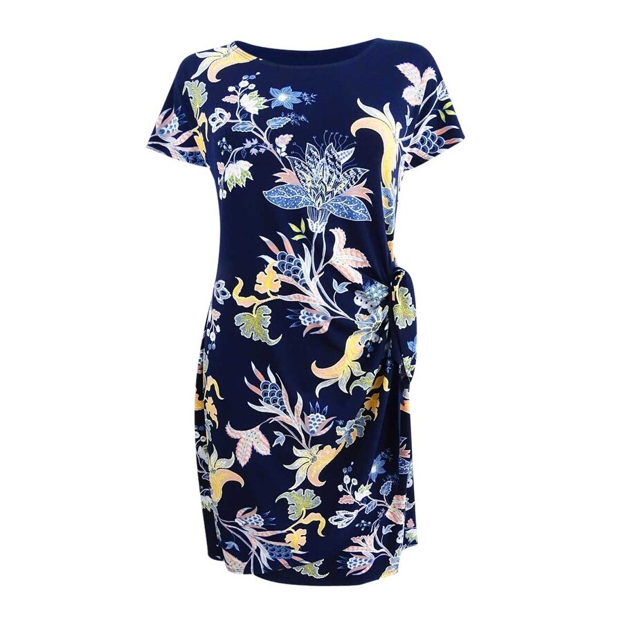 Shop Signature By Robbie Bee Women S Petite Sarong Casual Dress