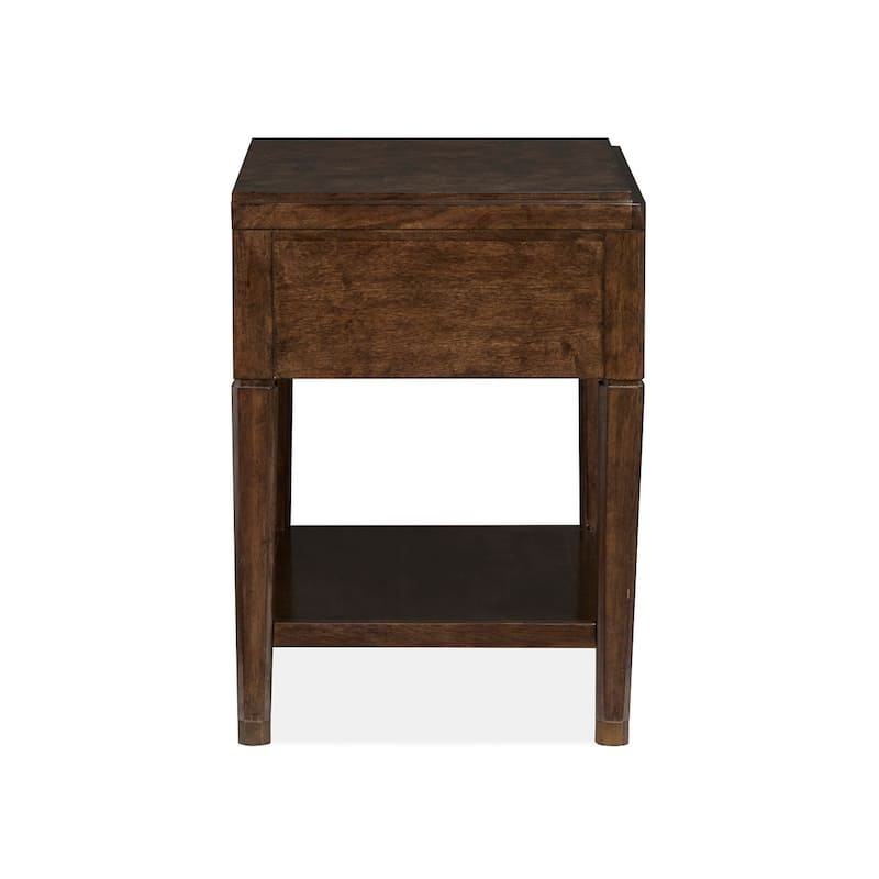 Magnussen Home Rowan Espresso Open Nightstand