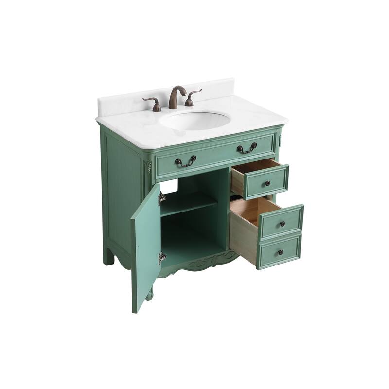 36" Bathroom Vanity Sink