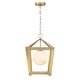 preview thumbnail 5 of 5, Minka Lavery 3784 Shimmer 13" Wide Pendant with Etched Opal Glass