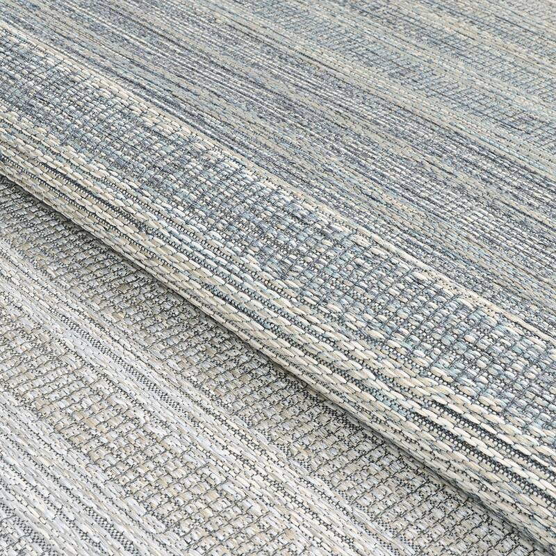 Vector Shoreline Taupe- Grey Indoor/ Outdoor Area Rug
