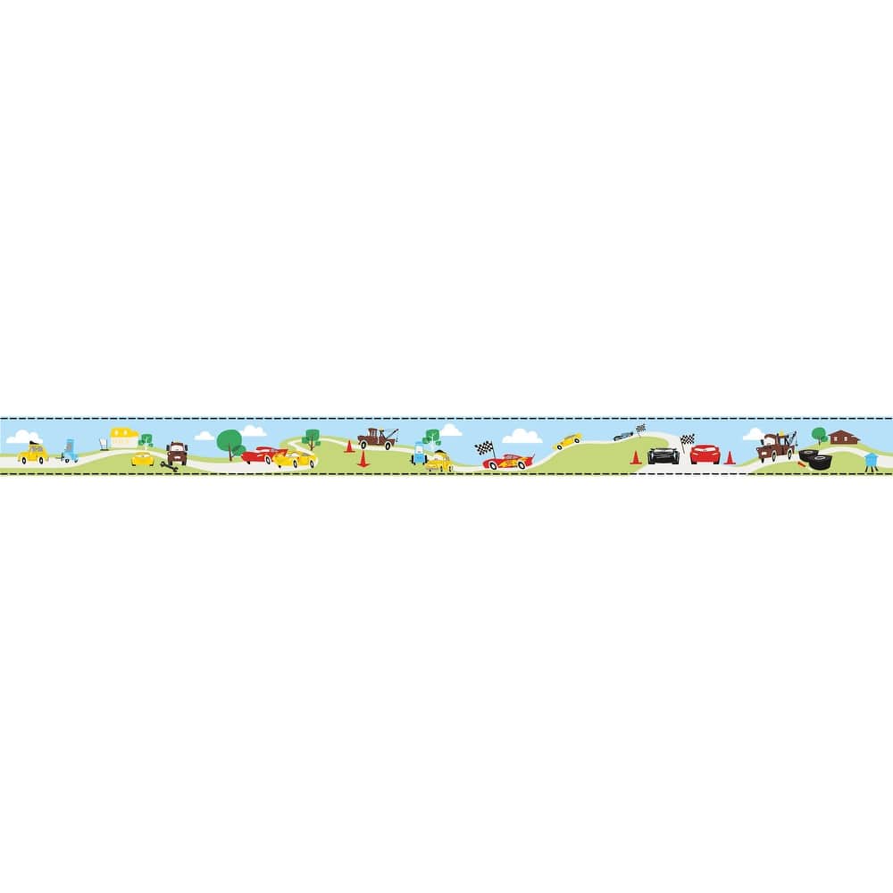 Disney & Pixar Cars Light Blue Border