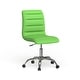 preview thumbnail 67 of 76, Ripple Armless Mid Back Vinyl Office Chair