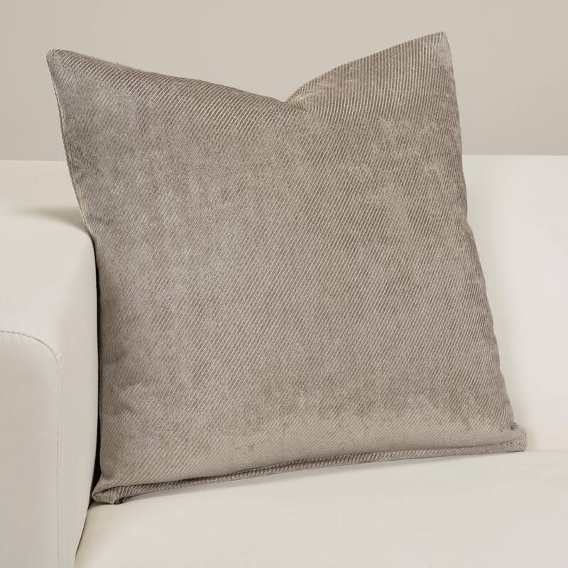 Tasha Designer Throw Pillow - 26" x 26" - Slate