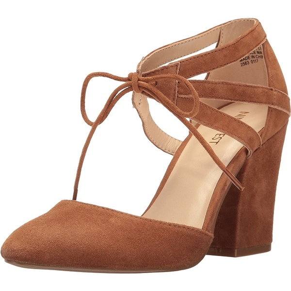 Nine West Womens Sabiniano Suede Pointed Toe Classic Pumps