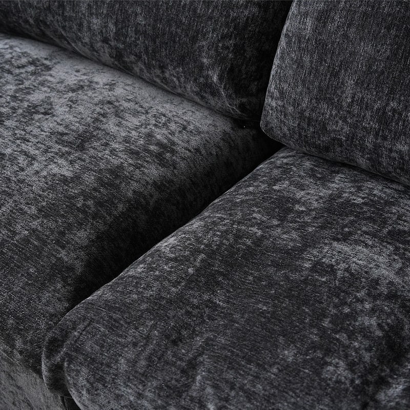 Cloud Couch Modular Sectional Sofa,100.5" V Shaped Couch,5 Seater for Living Room Set,Covers Washable&Replaceable