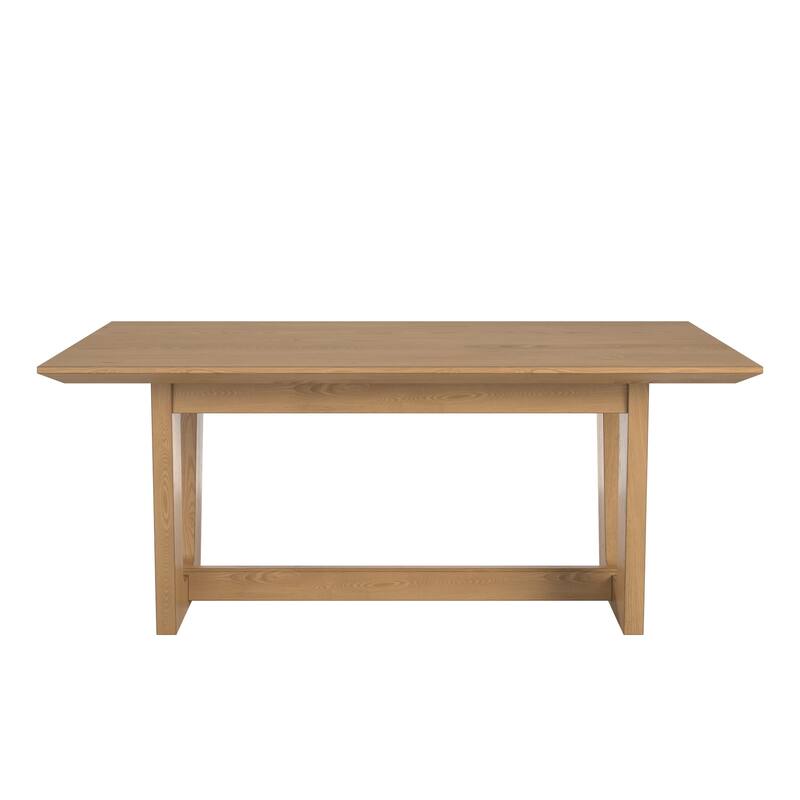 Harstad 72" Wood Finish Rectangular Dining Table by iNSPIRE Q Modern