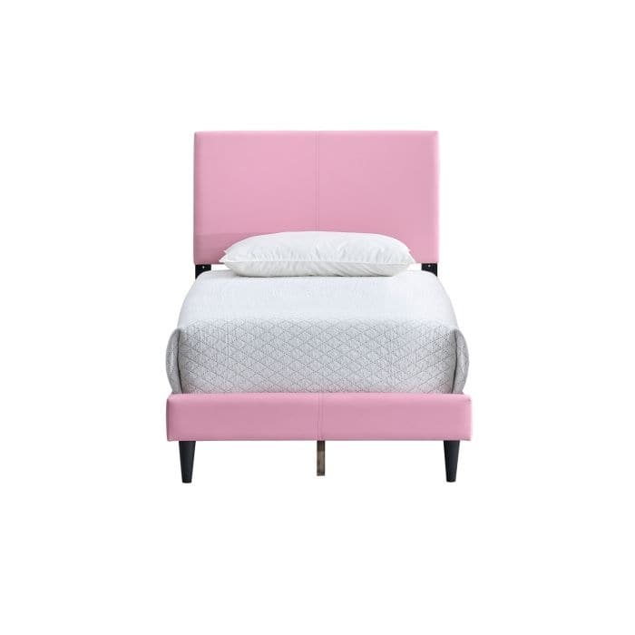 GDF Studio - Emily Modern Upholstered Bed with Adjustable Headboard (Mattress Not Included)
