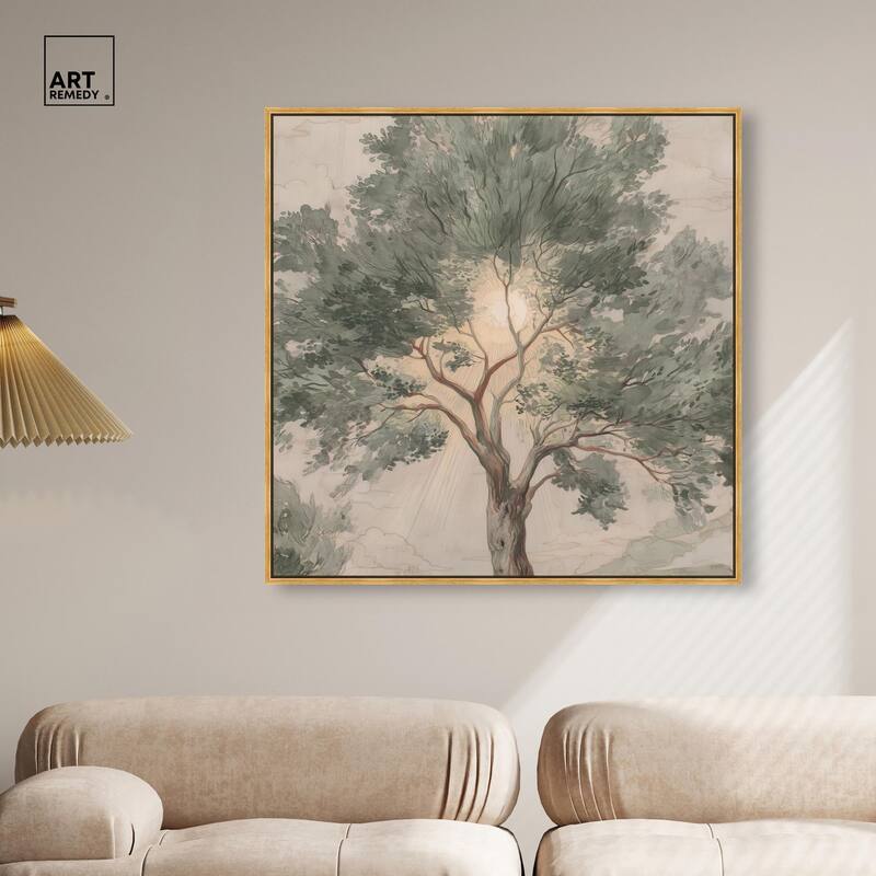 Emanating Branches II Canvas by Art Remedy