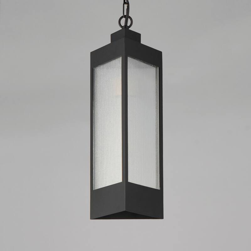 Maxim 30764CR Triform 8" Wide Outdoor Mini Pendant