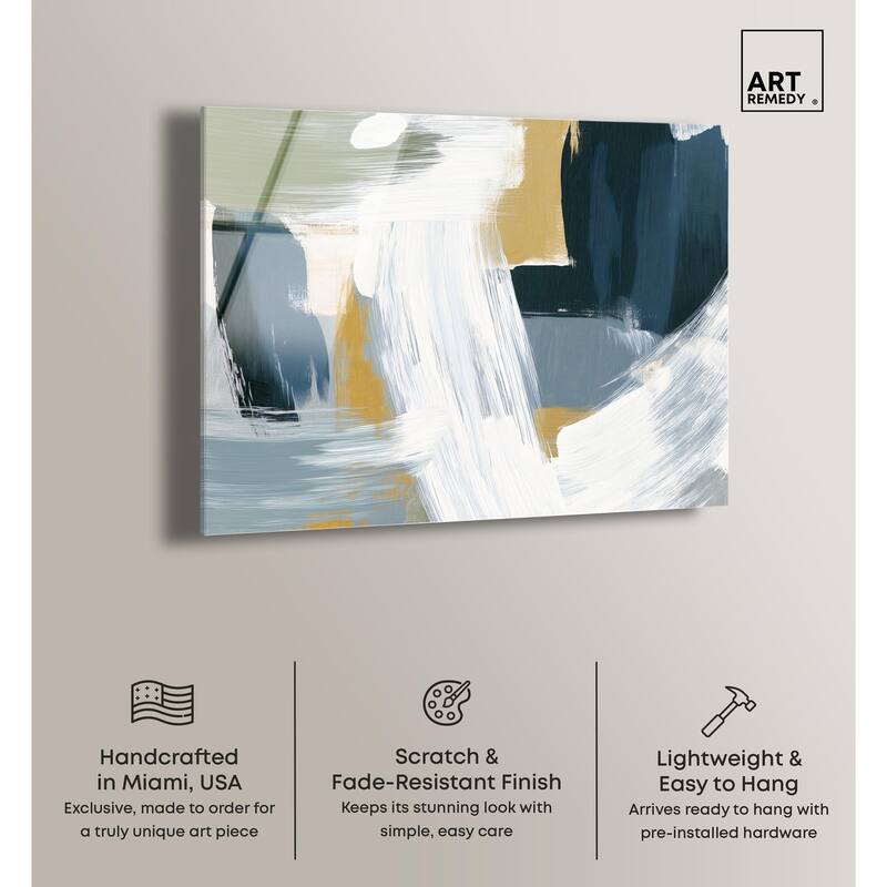 Moss Layers III Acrylic by Art Remedy, Ready to Hang