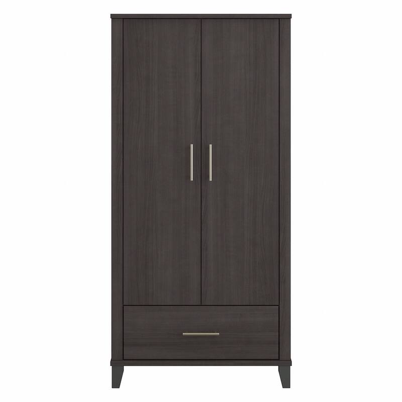 Somerset Tall Kitchen Pantry Cabinet with Drawer by Bush Furniture