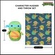 preview thumbnail 6 of 4, Nickelodeon Teenage Mutant Ninja Turtles Hugger Pillow and Silk Touch Throw Blanket Set