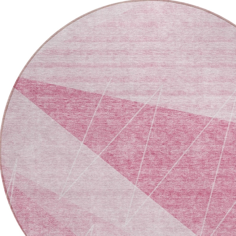 HomeRoots Geometric Transitional Rectangle Outdoor Rug