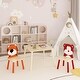 preview thumbnail 3 of 16, 3PCS Kid Wood Toddler Table and Chair Set