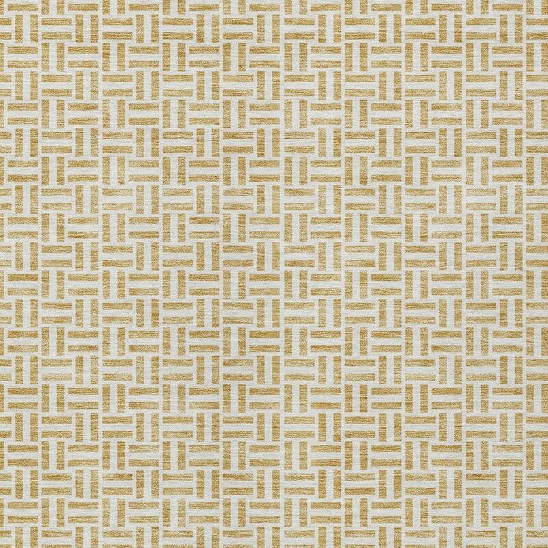 HomeRoots Geometric Transitional Rectangle Outdoor Rug