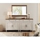 preview thumbnail 12 of 45, Farmhouse Sideboard, Buffet Cabinet with Storage Cabinets