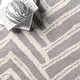 preview thumbnail 20 of 41, Nuloom Handmade Chevron Wool Area Rug