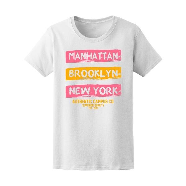 Shop Manhattan Bkyln Nyc Tee Women S Image By Shutterstock