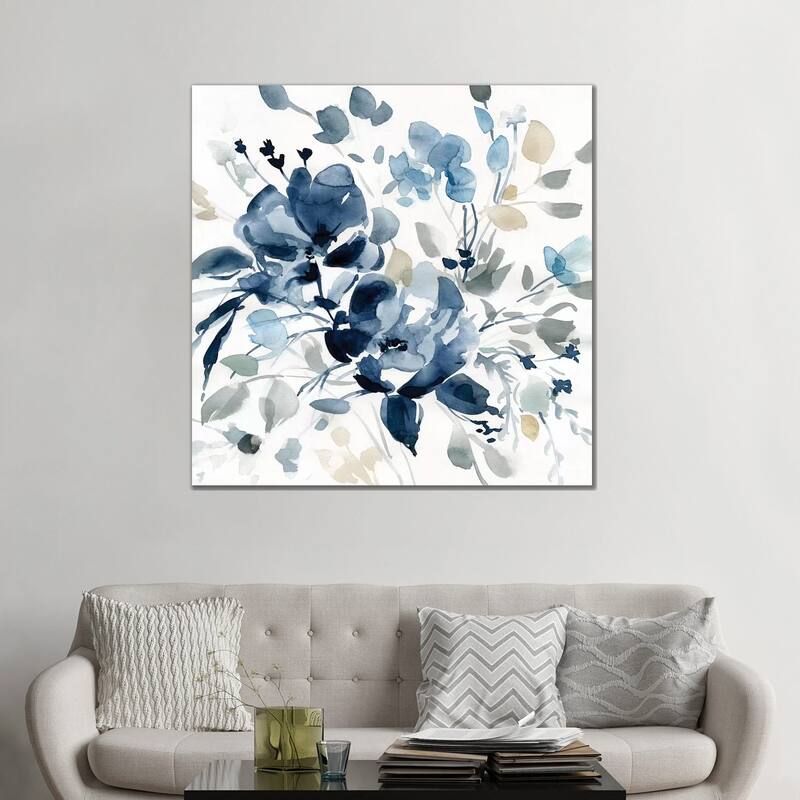 iCanvas "Indigo Garden II" by Carol Robinson Canvas Print
