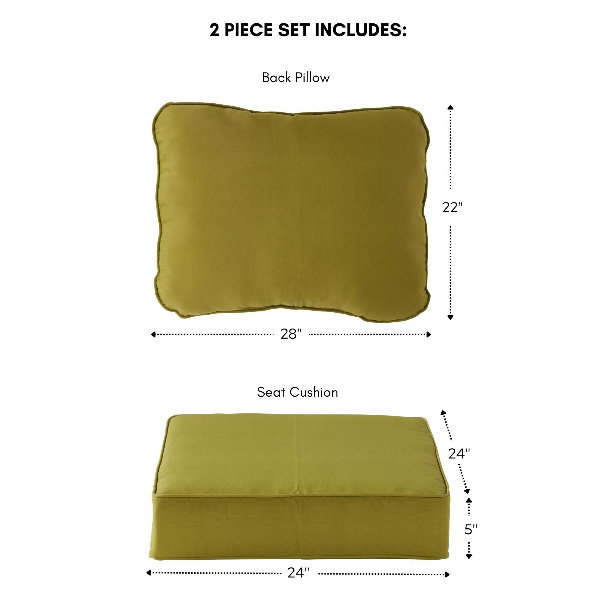 Hunter green outdoor online cushions