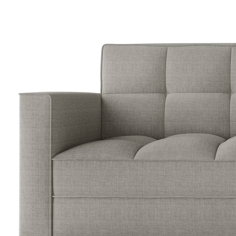 CraftPorch Chic Modern Linen Upholstered Sofa