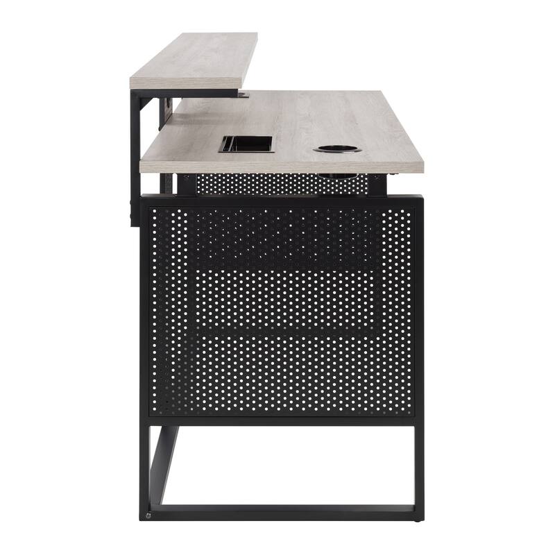 ACE 60" Desk with Hutch Shelf